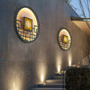 Asian Style Outdoor Led Landscape Decorative Lighting Wall Lamp For Villa Courtyard