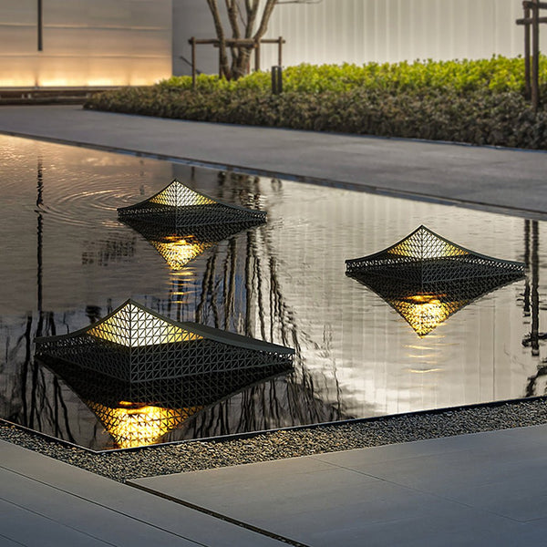 Asian Style Waterproof Outdoor Landscape Decorative Atmosphere Light For Villa Pool Lawn