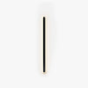 black acrylic iron linear led wall light