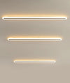 black acrylic iron linear led wall light