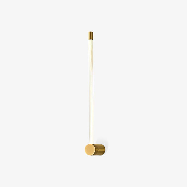 black copper linear led rechargeable wall sconce