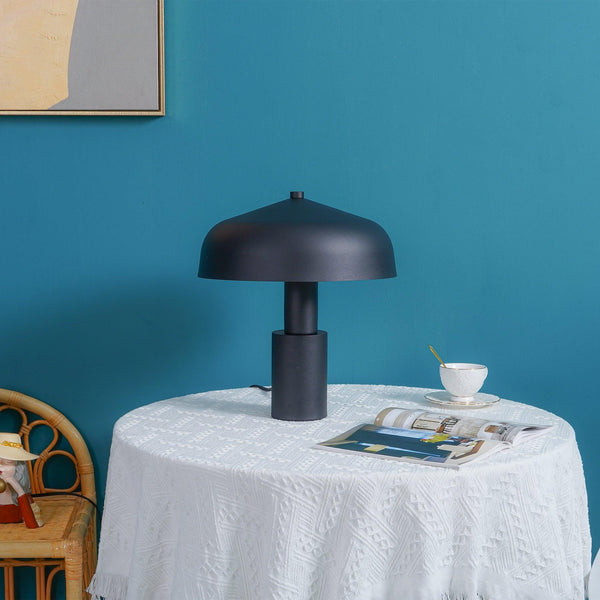 black gold iron desk lamp with adjustable shade for bedroom office