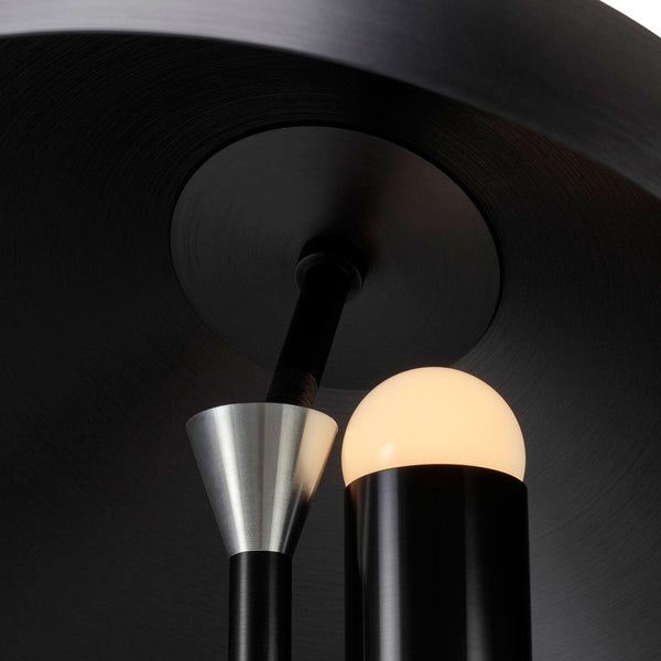 black gold iron desk lamp with adjustable shade for bedroom office