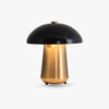 black gold mushroom table lamp iron bedside living room
