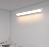black iron acrylic linear led wall light 2