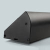 black iron acrylic linear led wall light 2