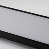 black iron acrylic linear led wall light 2