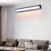 black iron acrylic linear led wall light 2