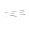 black iron acrylic linear led wall light 2