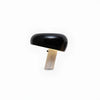 black marble iron hemisphere table lamp