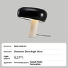 black marble iron hemisphere table lamp