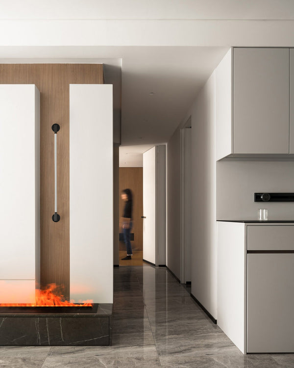 black silicone flexible led wall sconce