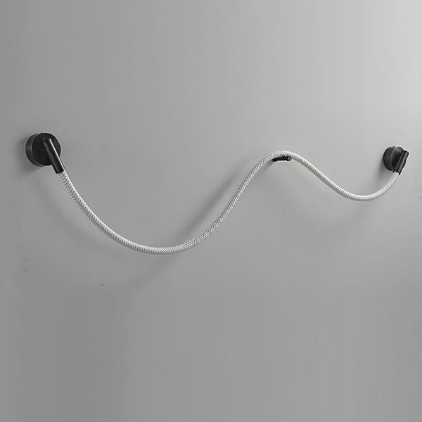 black silicone flexible led wall sconce