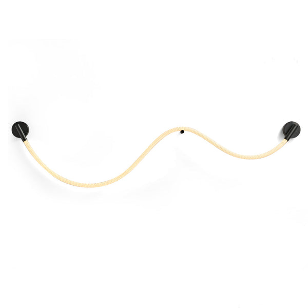 black silicone flexible led wall sconce
