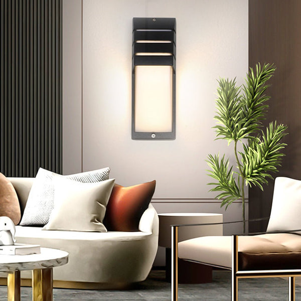 Motion Sensor Waterproof Led Wall Lights For Outdoor Balcony Terrace Aisle