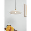brass alabaster dome swag pendant light