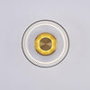 brass glass led wall sconce bedroom hallway