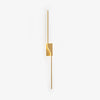 brass linear led wall sconce set of two for hallway and bedroom