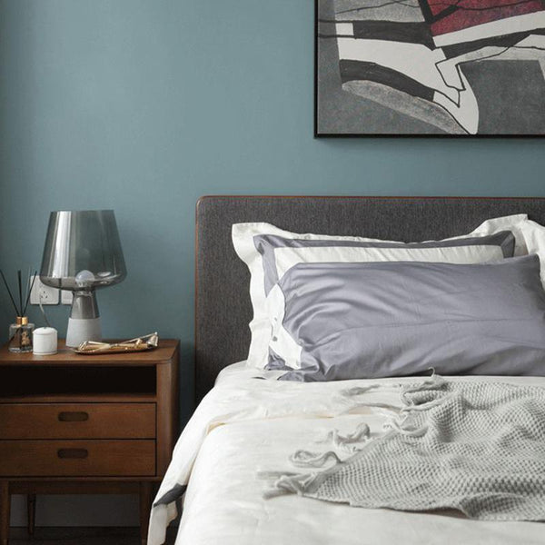 cement glass table lamp bedside living room