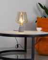 cement glass table lamp bedside living room