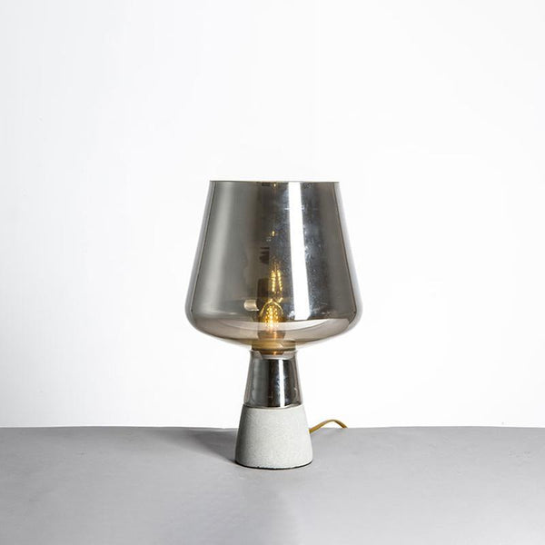 cement glass table lamp bedside living room
