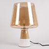 cement glass table lamp bedside living room