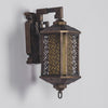Classical Hollow Pattern Outdoor Waterproof Wall Lamp For Villa Courtyard Corridor