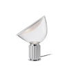 clear glass radar table lamp metal base for bedroom living room