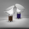 clear glass radar table lamp metal base for bedroom living room