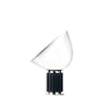 clear glass radar table lamp metal base for bedroom living room