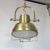 coastal bronze glass wave pendant light
