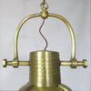 coastal bronze glass wave pendant light