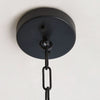 coastal white metal hemp rope dome pendant lamp