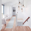 coastal white metal hemp rope dome pendant lamp