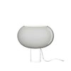 contemporary clear glass buds table lamp
