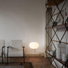 contemporary clear glass buds table lamp