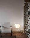 contemporary clear glass buds table lamp