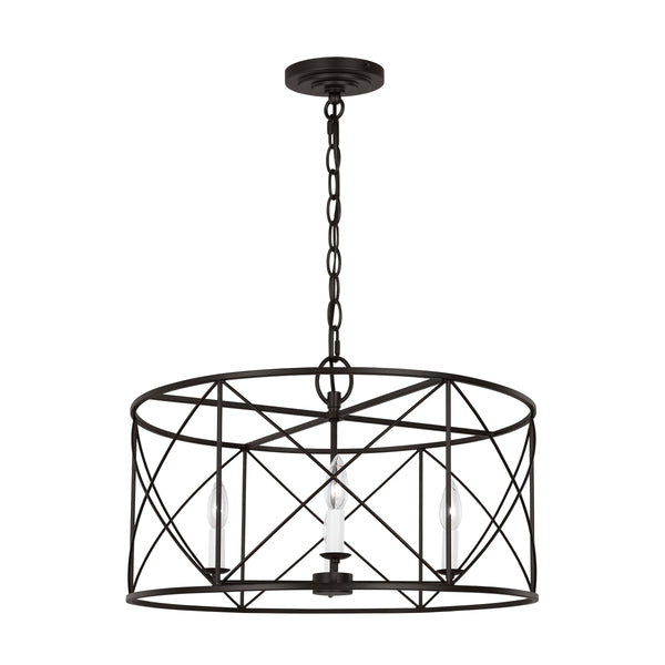 contemporary gold black metal lantern chandelier