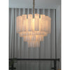 contemporary multi color glass cloud chandelier