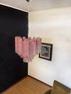 contemporary multi color glass cloud chandelier