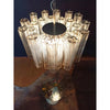 contemporary multi color glass cloud chandelier