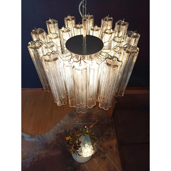 contemporary multi color glass cloud chandelier