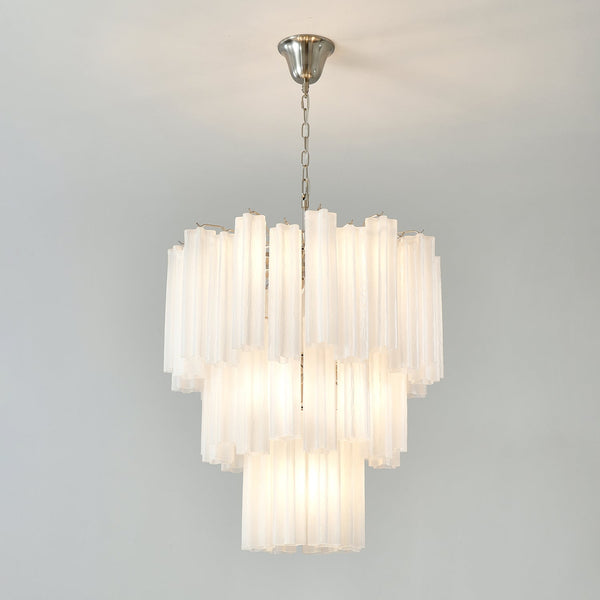 contemporary multi color glass cloud chandelier