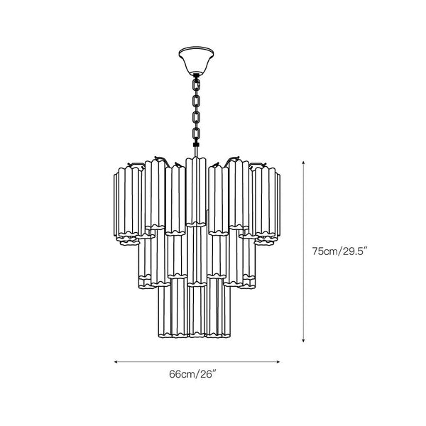 contemporary multi color glass cloud chandelier
