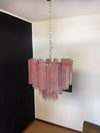 contemporary multi color glass cloud chandelier