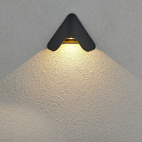 Creative Modern Wall Sconces Led Doorplate Lamp Waterproof Wall Lights Fixture Indoor Outdoor