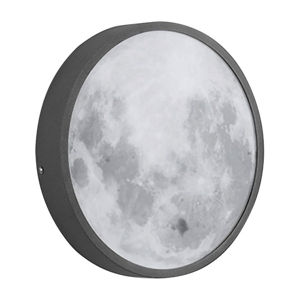 Creative Moon Outdoor Waterproof Garden Light Led Exterior Wall Light