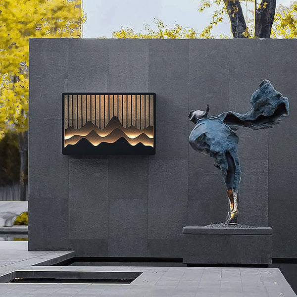 Creative Outdoor Waterproof Led Balcony Garden Light Landscape Wall Sconces