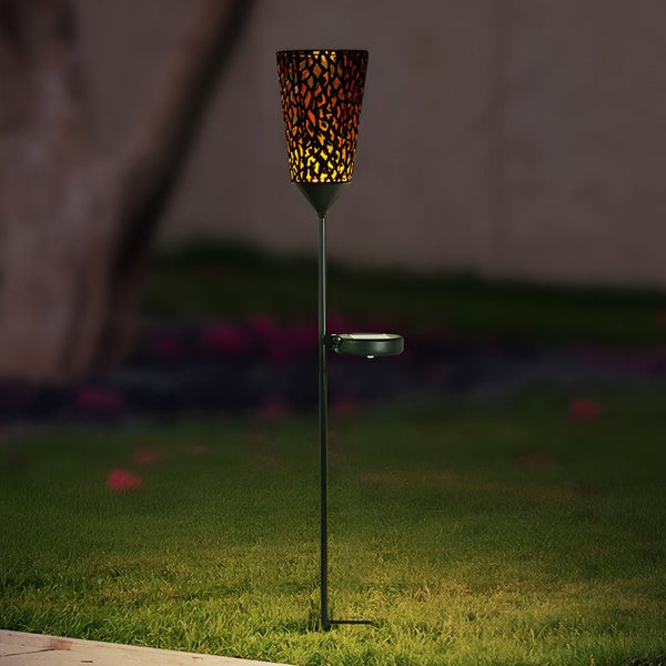 Creative Vintage Solar Outdoor Post Lights Led Garden Lights Pole Lamp Patio Lights