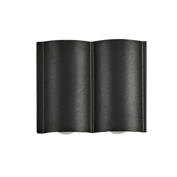 Creative Wave Arc Design Up And Down Lights Led Outdoor Wall Lights Wall Sconces Waterproof